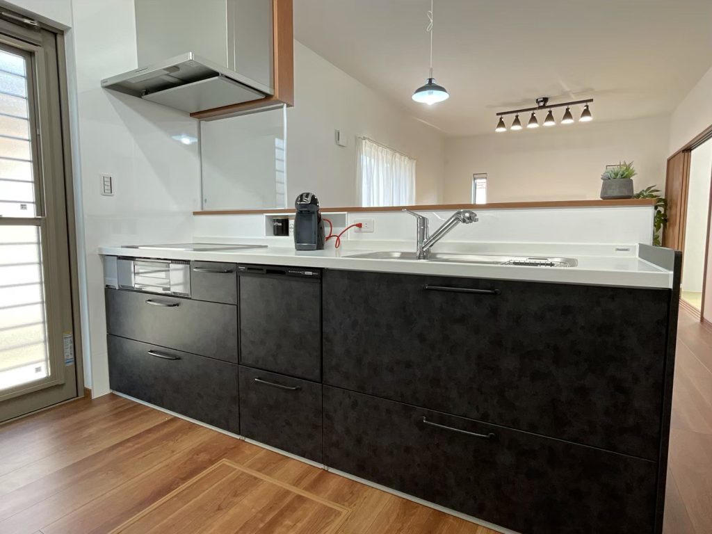 北九州市の建売住宅 IHキッチン 食洗機付き 施工事例