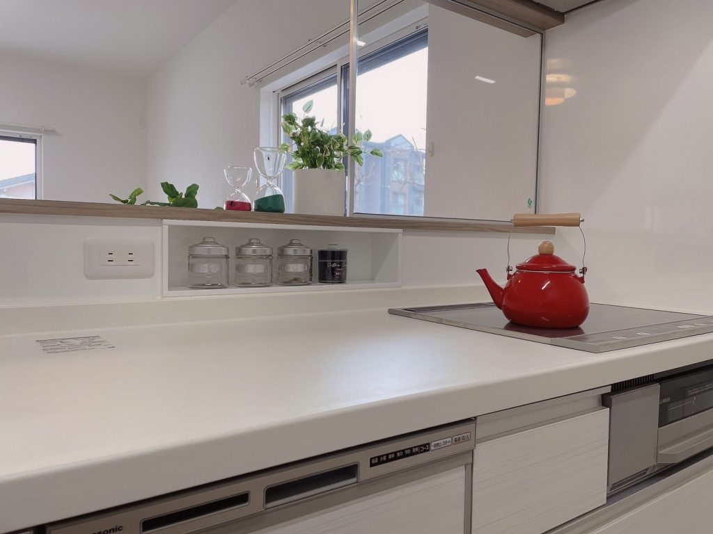 北九州市の建売住宅 キッチンコンセント施工事例