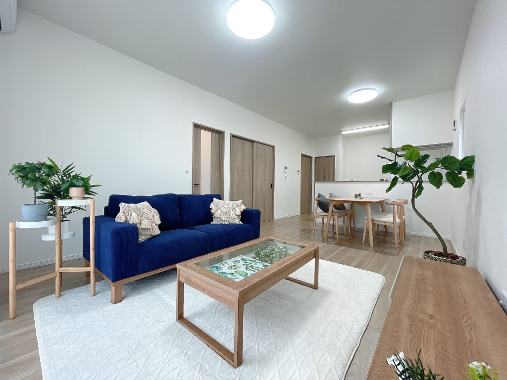 北九州市の建売住宅 家族が集まるリビング空間