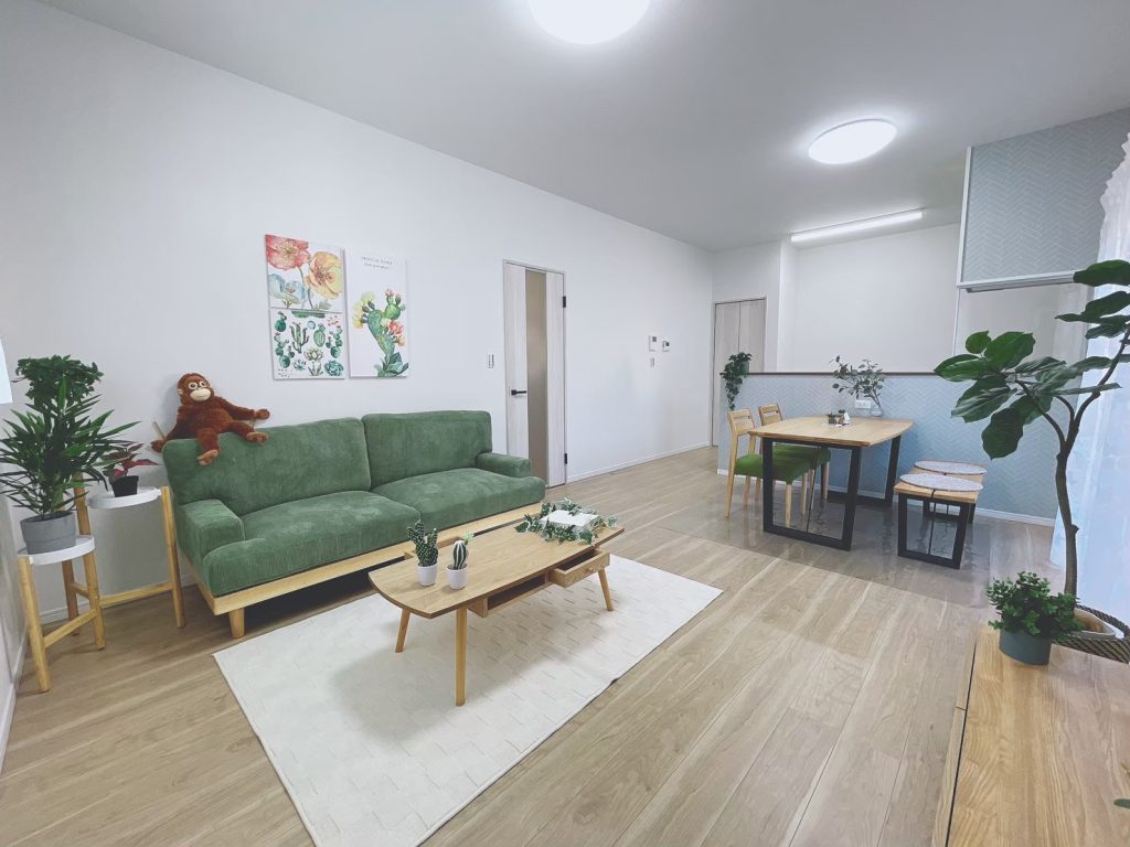 北九州市 建売住宅 リビングダイニング施工事例