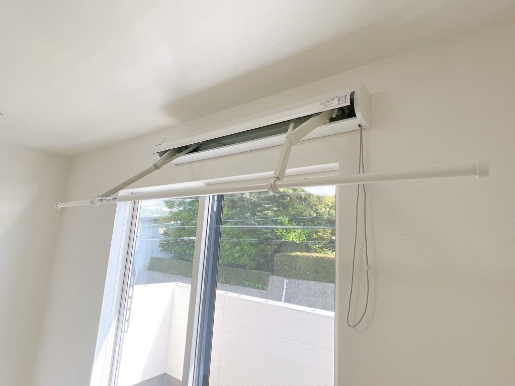 北九州市の建売住宅 室内物干し ホシ姫サマ 施工事例